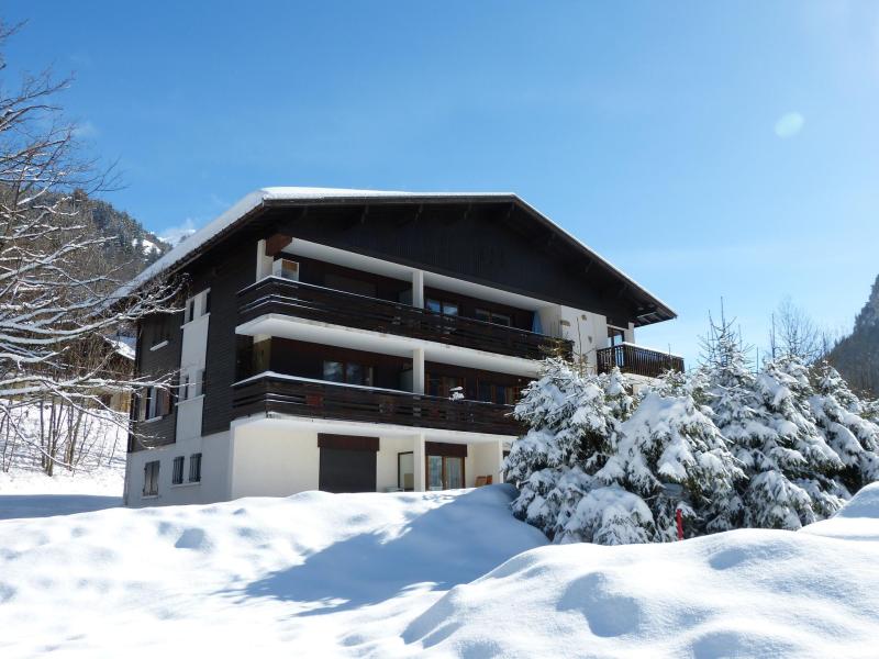 Urlaub in den Bergen Les Etages Bat N°1 - La Clusaz - Draußen im Winter