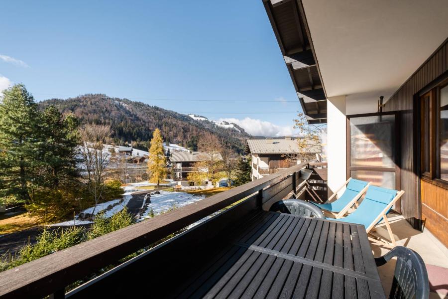 Location au ski Appartement 2 pièces 4 personnes (108) - Les Etages Bat N°1 - La Clusaz - Balcon