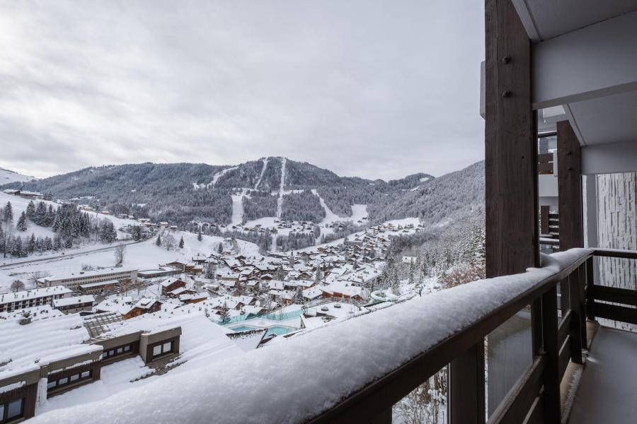 Skiverleih 3-Zimmer-Holzhütte für 6 Personen (33) - Lodge Perriere - La Clusaz - Balkon