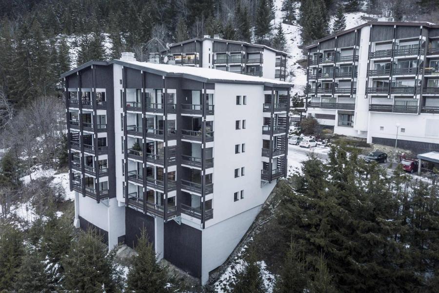 Wynajem na narty Lodge Perriere - La Clusaz - Zima na zewnątrz