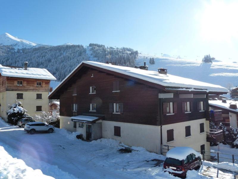 Soggiorno sugli sci Moutelette - La Clusaz - Esteriore inverno