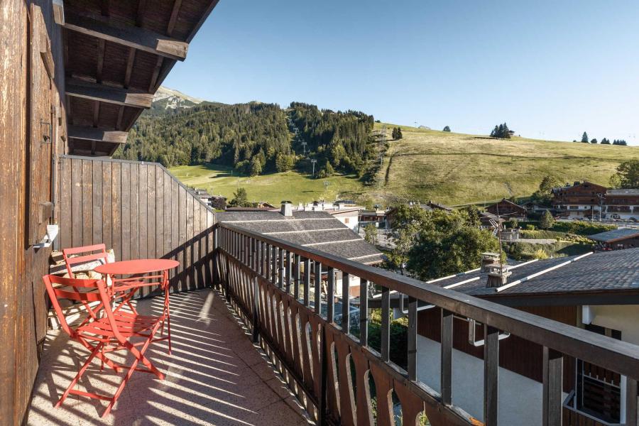 Wynajem na narty Apartament 3 pokojowy 6 osób (Ancolie) - Moutelette - La Clusaz - Balkon