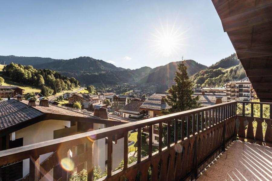 Wynajem na narty Apartament 3 pokojowy 6 osób (Ancolie) - Moutelette - La Clusaz - Balkon