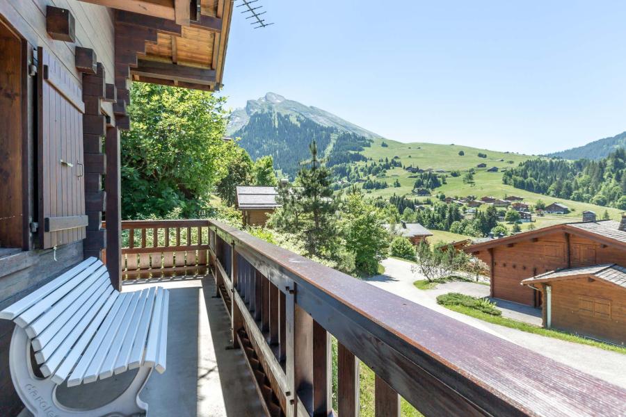 Location au ski Chalet 6 pièces 11 personnes (15) - Pistes Du Soleil 15 / Ichiban - La Clusaz - Balcon