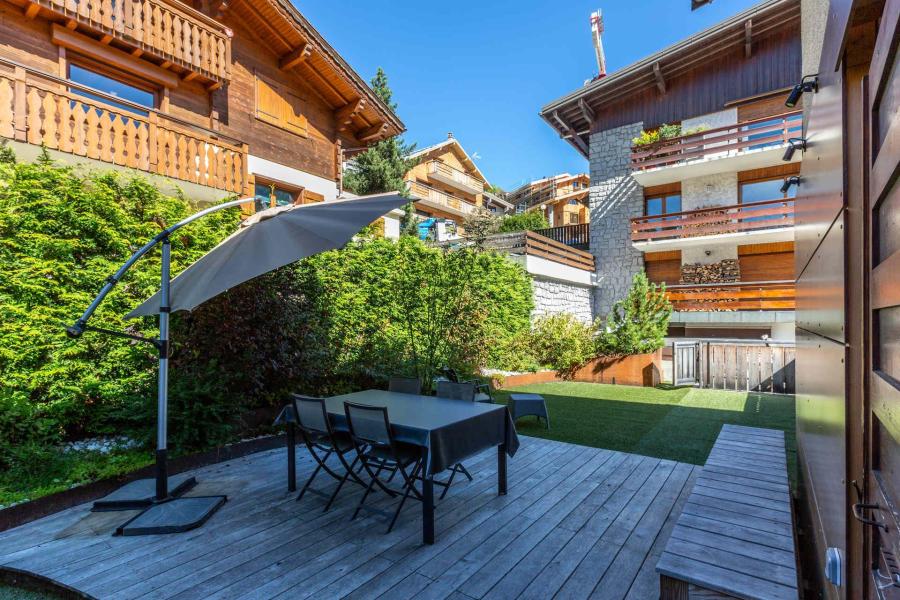 Rent in ski resort Plein Sud - La Clusaz - Terrace