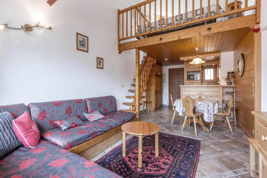 Location au ski Appartement 4 pièces mezzanine 6 personnes (44) - Résidence Alcyon - La Clusaz - Séjour