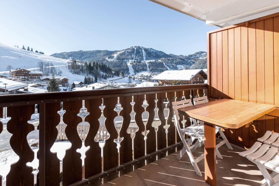 Location au ski Studio coin montagne 4 personnes (14) - Résidence Alcyon - La Clusaz - Balcon