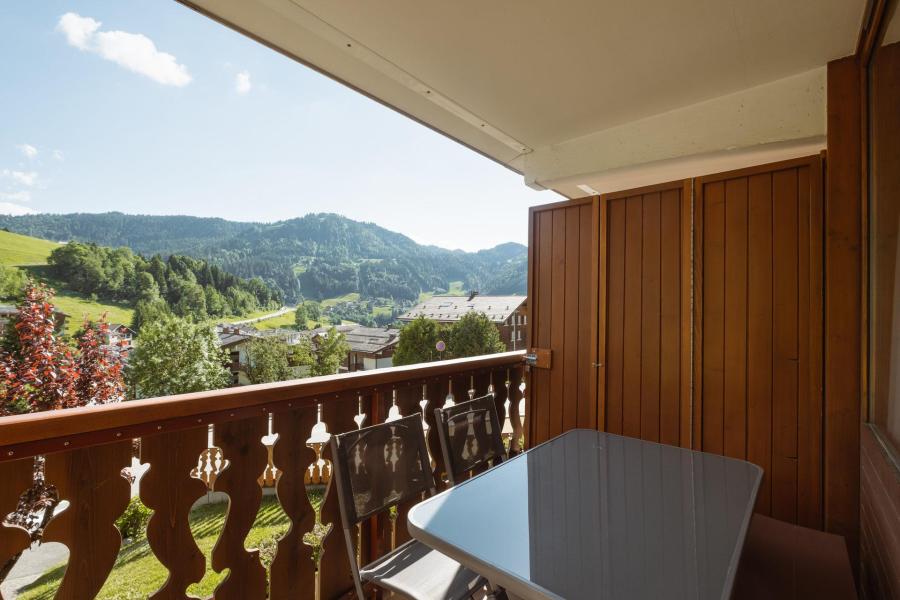 Skiverleih Studio Schlafnische 4 Personen (15) - Résidence Alcyon - La Clusaz - Balkon