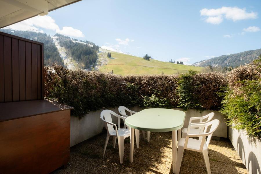 Skiverleih Studio Schlafnische 5 Personen (01) - Résidence Alcyon - La Clusaz - Terrasse