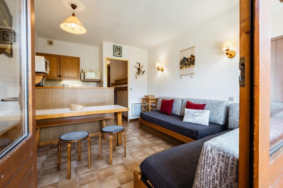 Skiverleih Studio Schlafnische 5 Personen (01) - Résidence Alcyon - La Clusaz - Wohnzimmer