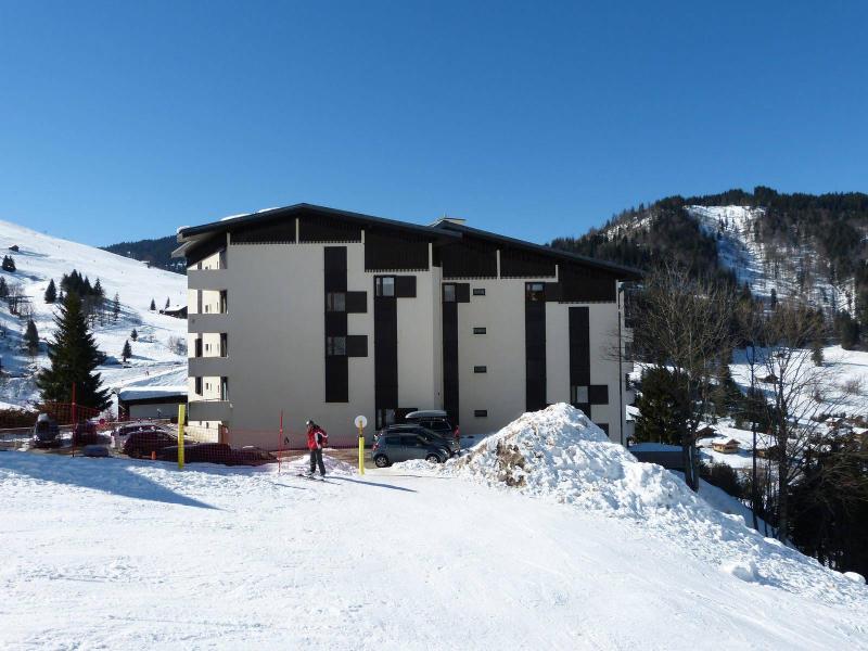 Urlaub in den Bergen Résidence Aravis 1500 - La Clusaz - Draußen im Winter