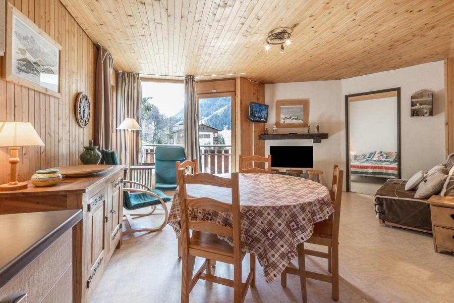 Ski verhuur Appartement 3 kamers 6 personen (AR1613) - Résidence Aravis 1600 - La Clusaz - Woonkamer