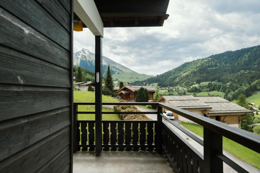 Alquiler al esquí Apartamento 3 piezas mezzanine para 6 personas (AUTAN4) - Résidence Autan - La Clusaz - Balcón