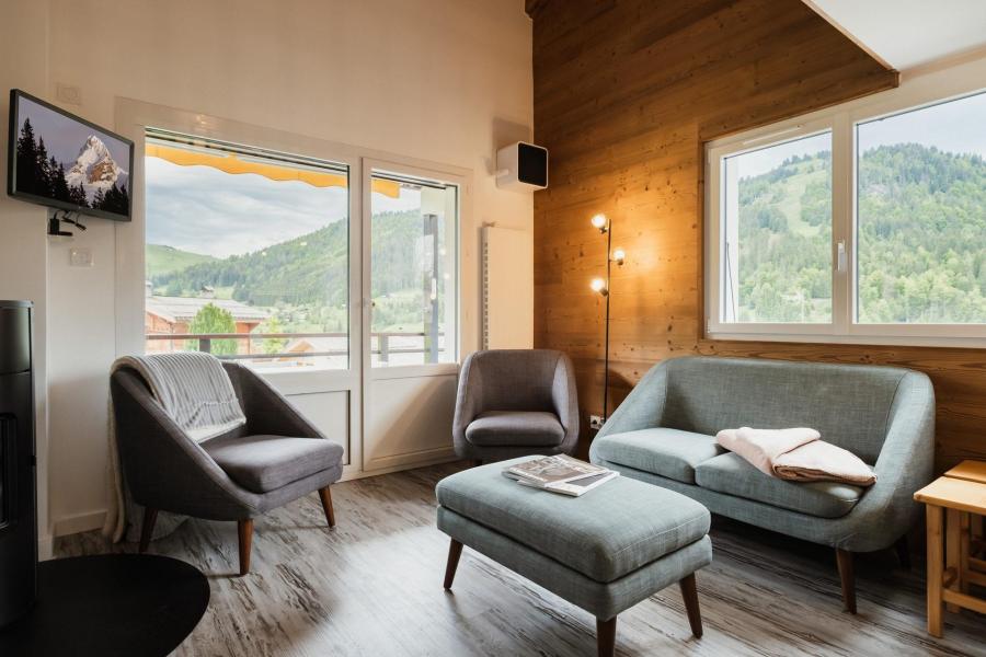 Alquiler al esquí Apartamento 3 piezas mezzanine para 6 personas (AUTAN4) - Résidence Autan - La Clusaz - Estancia