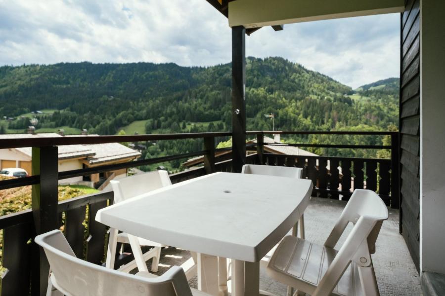 Skiverleih Wohnung 3 Mezzanine Zimmer 6 Leute (AUTAN4) - Résidence Autan - La Clusaz - Balkon