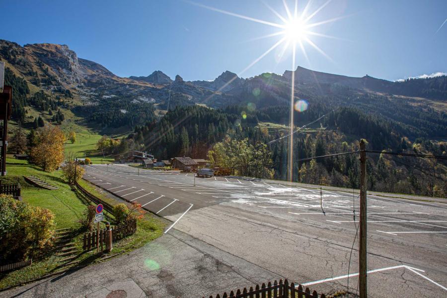 Alquiler al esquí Estudio -espacio montaña- para 6 personas (BALM06) - Résidence Balme I - La Clusaz - Balcón