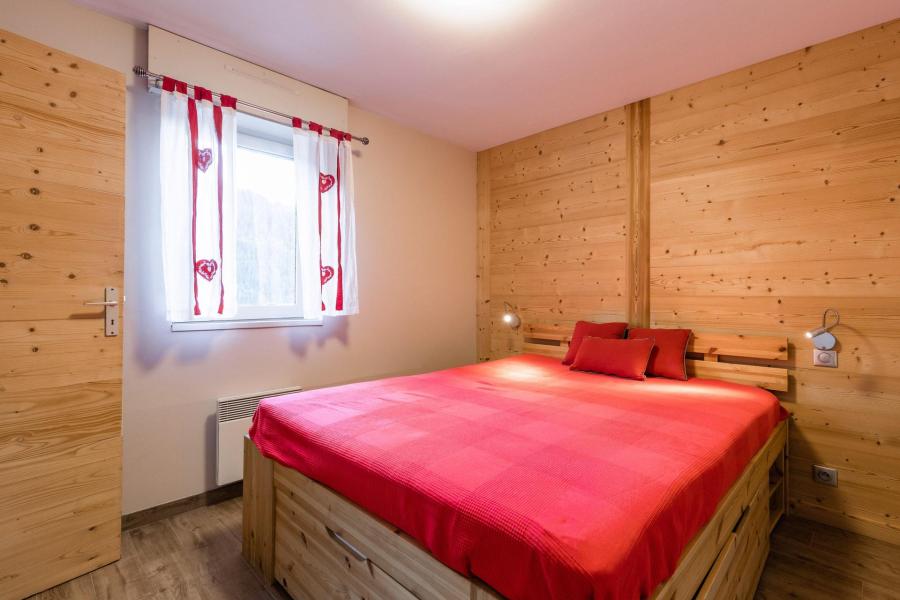 Skiverleih Wohnung 3 Zimmer Kabine mezzanine 6 Personnen (BALM08) - Résidence Balme I - La Clusaz - Schlafzimmer