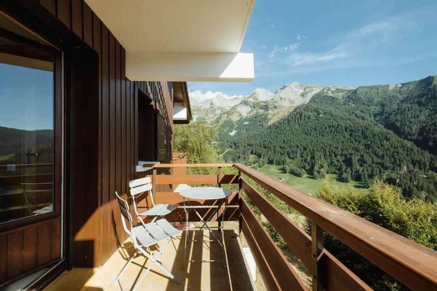 Skiverleih 2-Zimmer-Berghütte für 6 Personen (BEL631) - Résidence Belvedere 2 - La Clusaz - Balkon