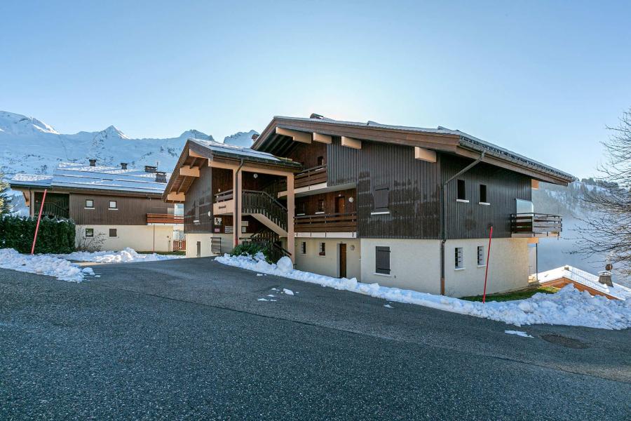 Vacances en montagne Résidence Belvedere 2 - La Clusaz - Extérieur hiver