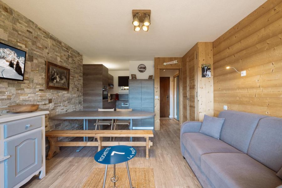 Location au ski Appartement 2 pièces coin montagne 6 personnes (BEL631) - Résidence Belvedere 2 - La Clusaz - Séjour