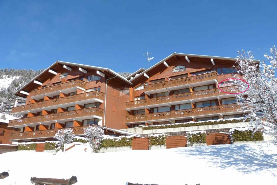 Location au ski Résidence Biblos - La Clusaz - Extérieur hiver