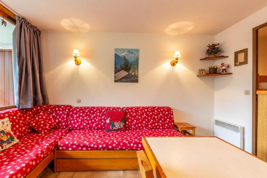 Ski verhuur Studio cabine 5 personen (25) - Résidence Biblos - La Clusaz - Woonkamer