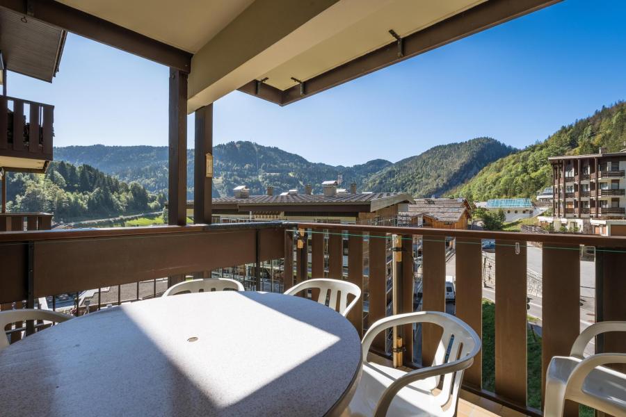 Skiverleih 2-Zimmer-Appartment für 5 Personen (BISO21) - Résidence Bison - La Clusaz - Balkon