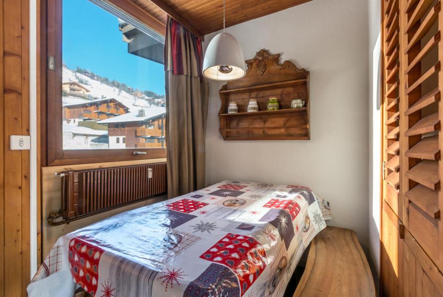 Skiverleih 2-Zimmer-Holzhütte für 4 Personen (BISO27) - Résidence Bison - La Clusaz - Schlafzimmer