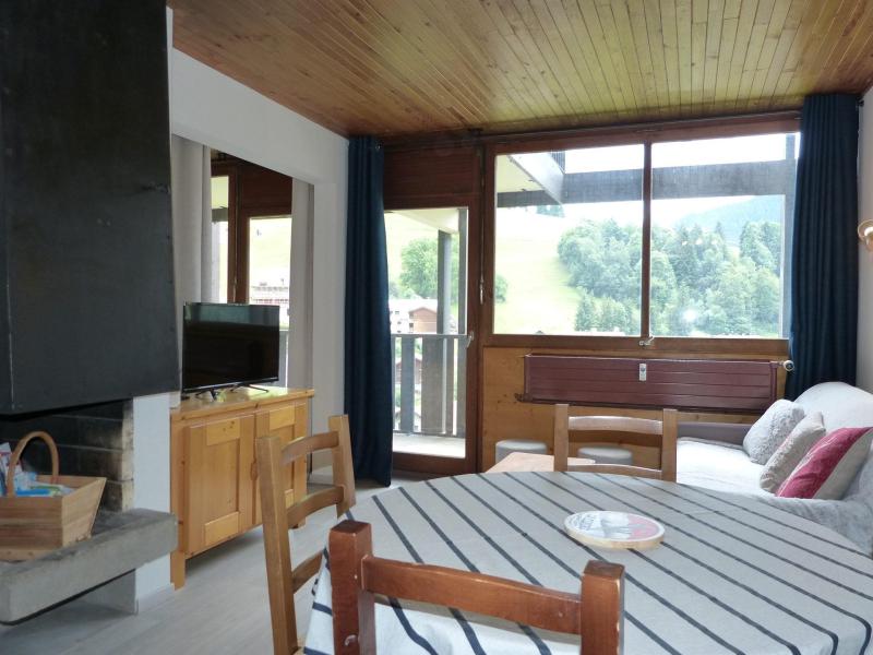 Rent in ski resort 3 room apartment 6 people (BISO12) - Résidence Bison - La Clusaz - Living room