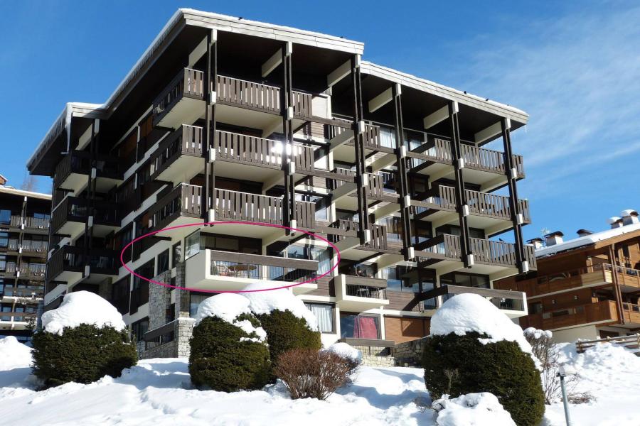 Wynajem na narty Apartament 3 pokojowy kabina 6 osób (BISO08) - Résidence Bison - La Clusaz - Zima na zewnątrz