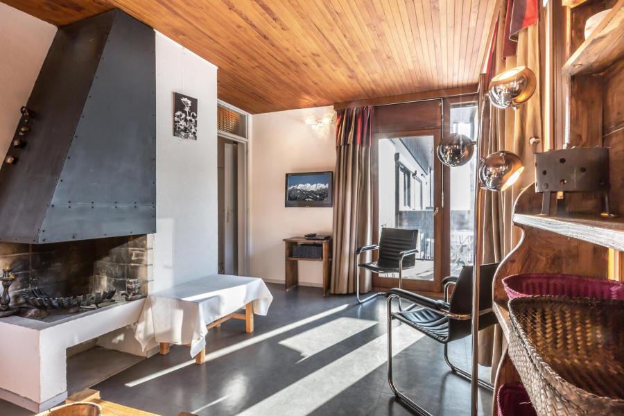 Ski verhuur Appartement 2 kabine kamers 4 personen (BISO27) - Résidence Bison - La Clusaz - Woonkamer