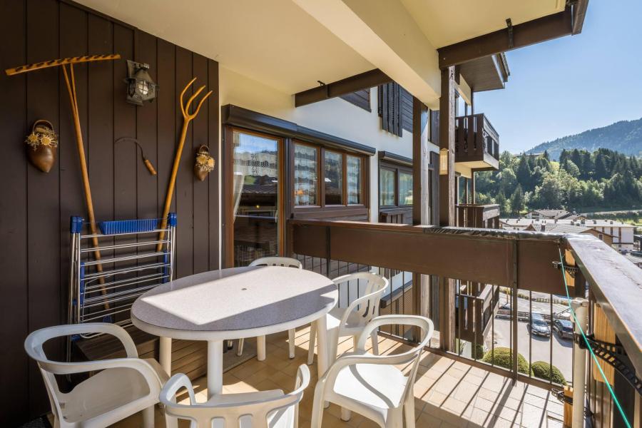 Ski verhuur Appartement 2 kamers 5 personen (BISO21) - Résidence Bison - La Clusaz - Balkon