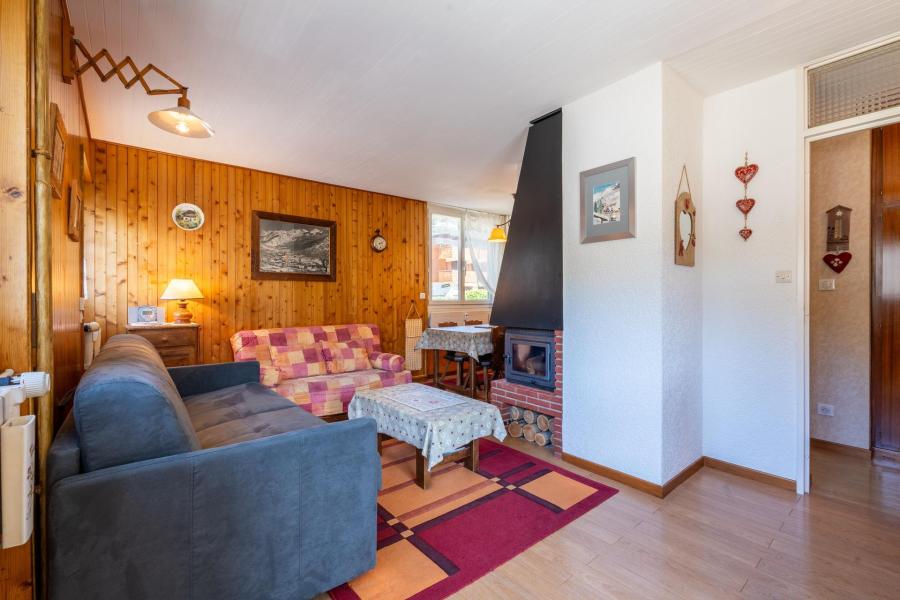 Ski verhuur Appartement 2 kamers 5 personen (BISO21) - Résidence Bison - La Clusaz - Woonkamer