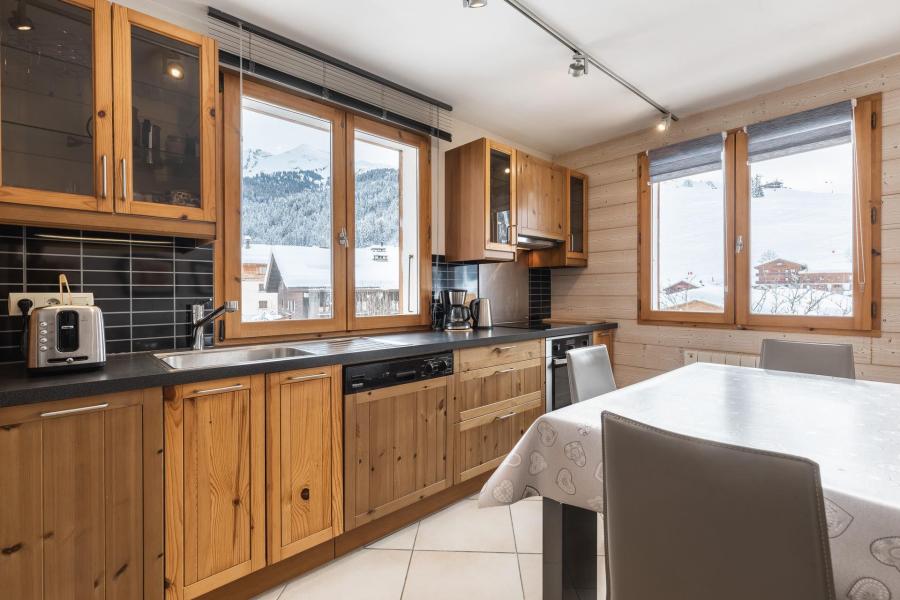 Аренда на лыжном курорте Апартаменты 2 комнат 4 чел. (CAPU03) - Résidence Capucines - La Clusaz - Кухня