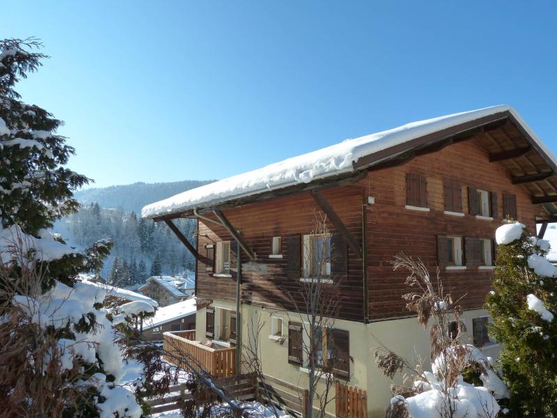 Urlaub in den Bergen Résidence Capucines - La Clusaz - Draußen im Winter