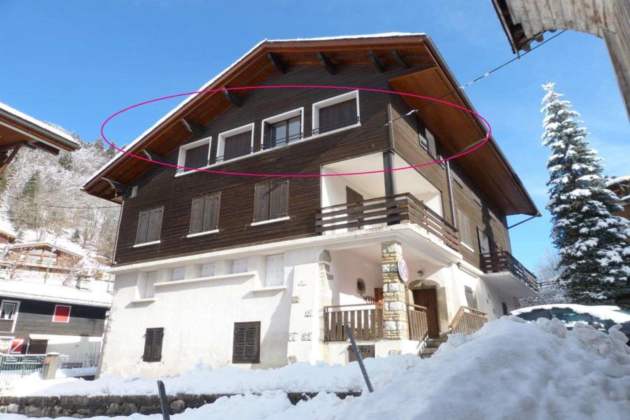 Ski verhuur Appartement 3 kamers 6 personen (07) - Résidence Cattin - La Clusaz - Buiten winter