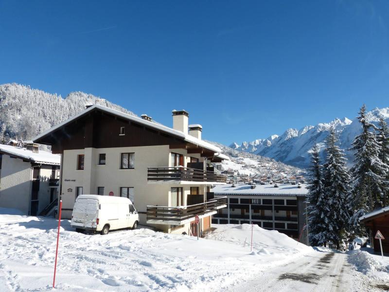 Skiverleih Résidence Chanteneige - La Clusaz - Draußen im Winter