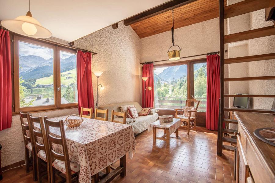 Location au ski Appartement 3 pièces coin montagne mezzanine 6 personnes (610) - Résidence Chanteneige - La Clusaz - Séjour