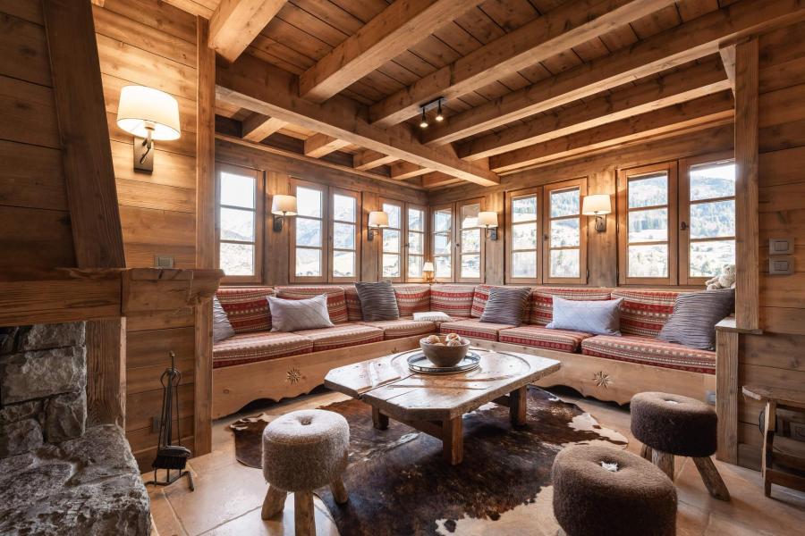 Rent in ski resort 5 room duplex chalet 8 people - Résidence Clafoutis - La Clusaz - Living room