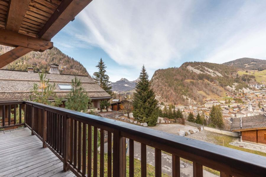 Wynajem na narty Résidence Clafoutis - La Clusaz - Balkon