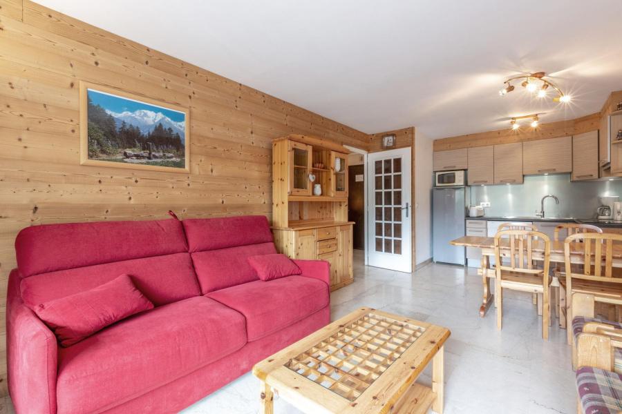 Rent in ski resort 2 room apartment 4 people (12) - Résidence Crystal - La Clusaz - Living room