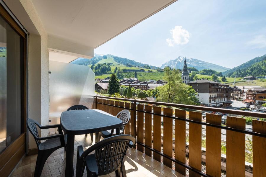 Skiverleih 2-Zimmer-Appartment für 4 Personen (06) - Résidence Crystal - La Clusaz - Terrasse