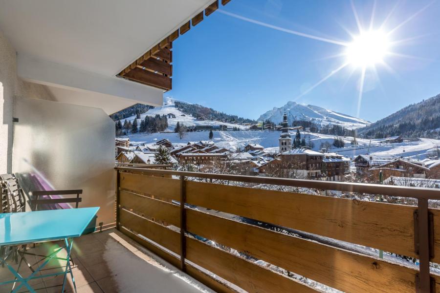 Wynajem na narty Apartament 2 pokojowy 4 osób (19) - Résidence Crystal - La Clusaz - Taras