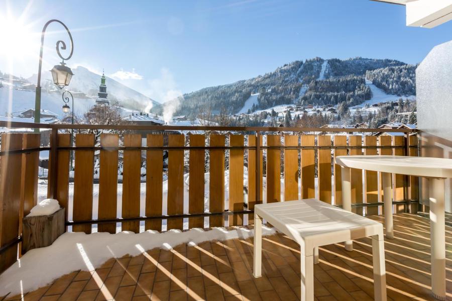 Alquiler al esquí Apartamento 2 piezas para 4 personas (05) - Résidence Crystal - La Clusaz - Terraza