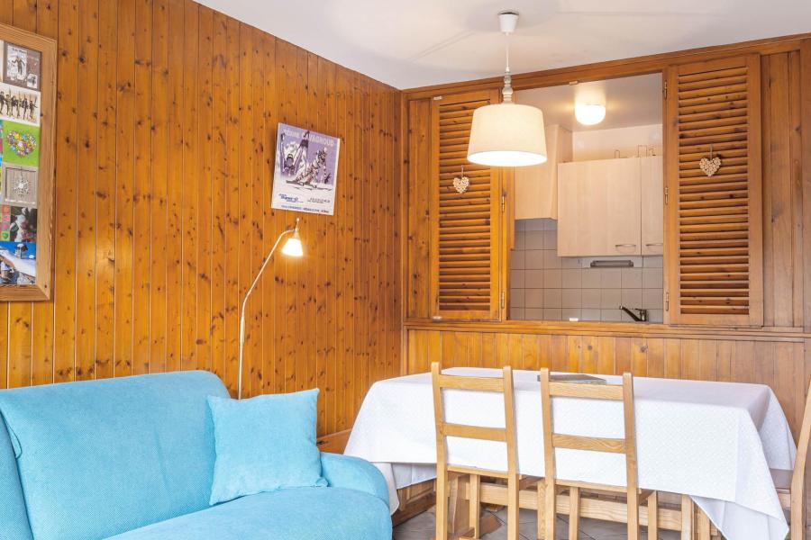 Ski verhuur Appartement 2 kamers 4 personen (05) - Résidence Crystal - La Clusaz - Woonkamer