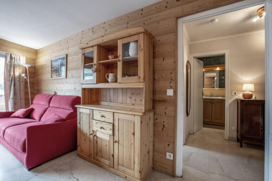 Ski verhuur Appartement 2 kamers 4 personen (12) - Résidence Crystal - La Clusaz - Woonkamer