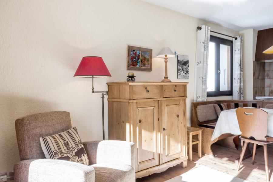 Ski verhuur Appartement 2 kamers 4 personen (19) - Résidence Crystal - La Clusaz - Woonkamer