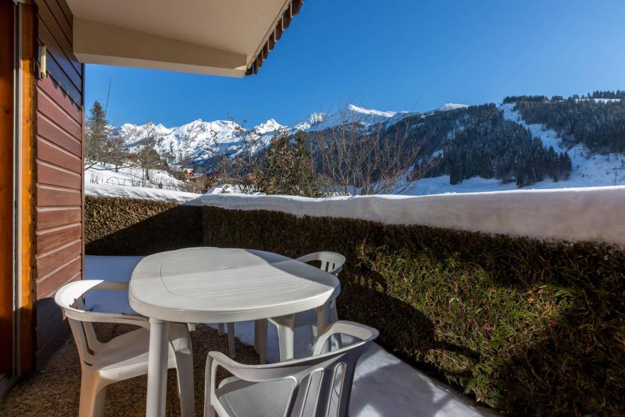 Skiverleih 2-Zimmer-Berghütte für 5 Personen (05) - Résidence Danais - La Clusaz - Terrasse