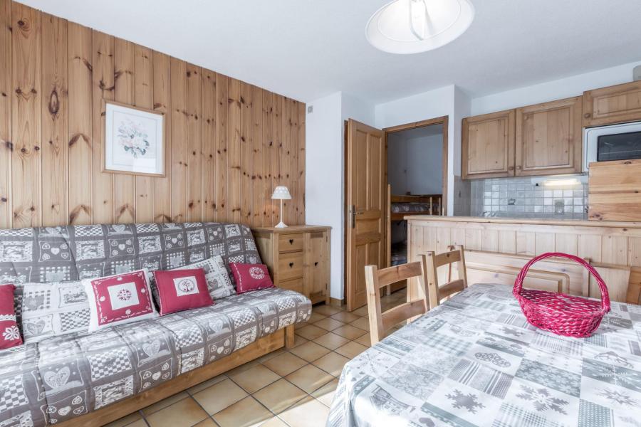 Ski verhuur Appartement 2 kamers bergnis 5 personen (05) - Résidence Danais - La Clusaz - Woonkamer