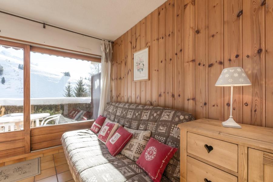 Ski verhuur Appartement 2 kamers bergnis 5 personen (05) - Résidence Danais - La Clusaz - Woonkamer